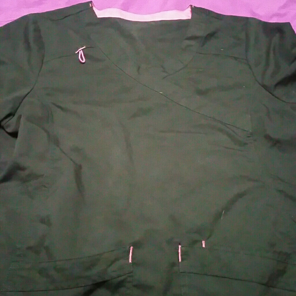 Black scrub tops